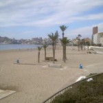 Pláž Poniente Benidorm