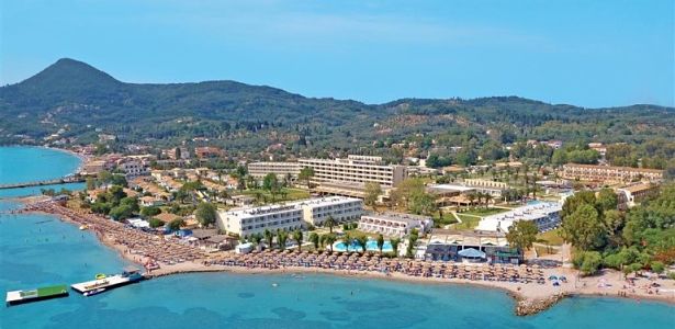 korfu hotel na pláži lacne dovolenky