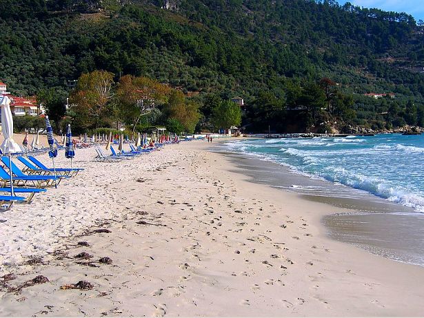 golden beach thassos lacne dovolenky