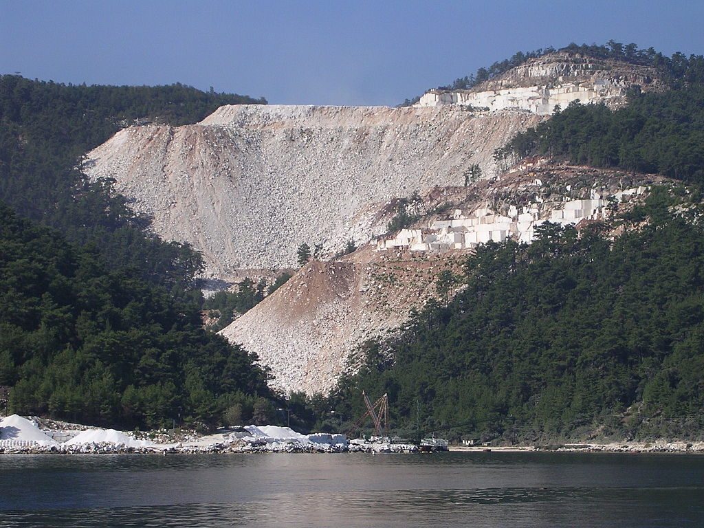 Mramorový lom thassos lacne dovolenky
